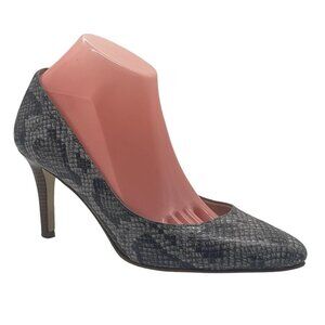 Cole Haan Lena Pumps – Size 10 – Black/Grey Snake Print